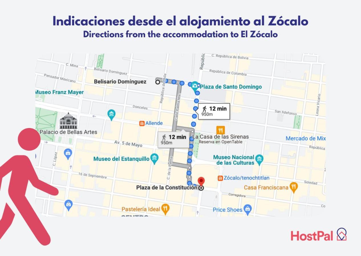 Mexico Historic Center Modern Apartment Εξωτερικό φωτογραφία